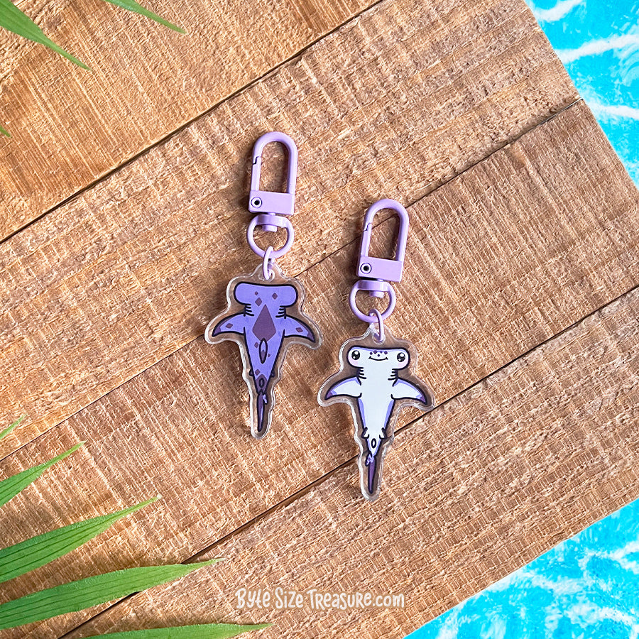 Flat Friend Charms: Sharks