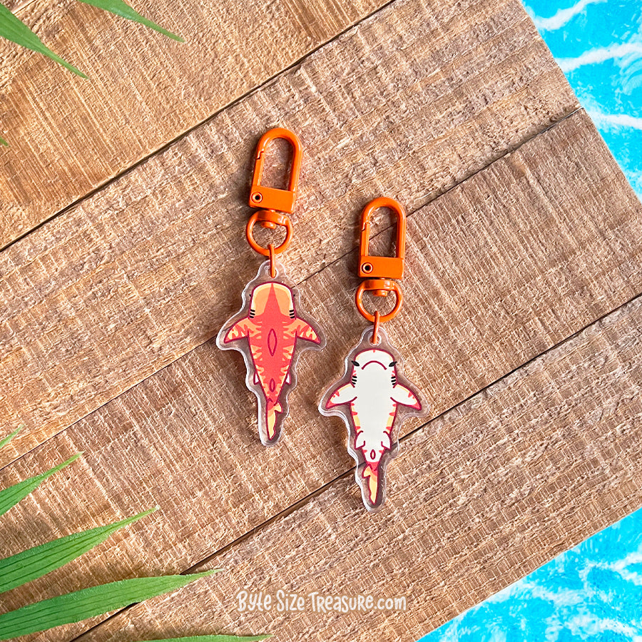 Flat Friend Charms: Sharks