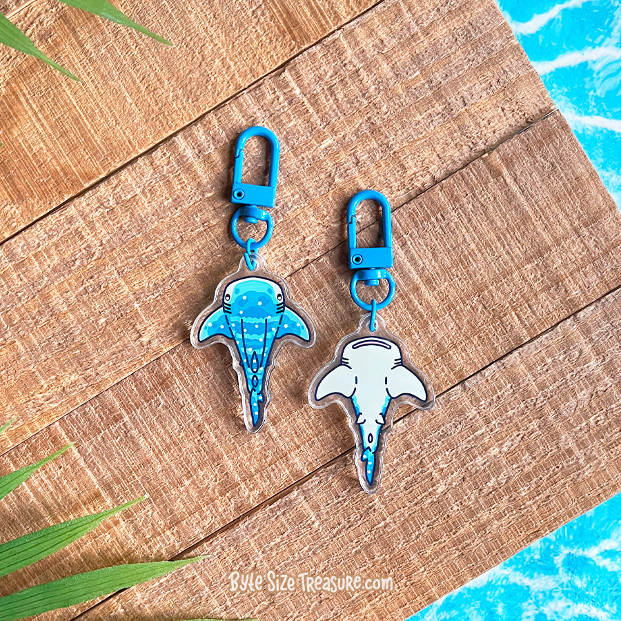 Flat Friend Charms: Sharks