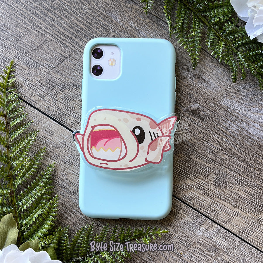 Cookie Cutter Shark Acrylic Phone Holder