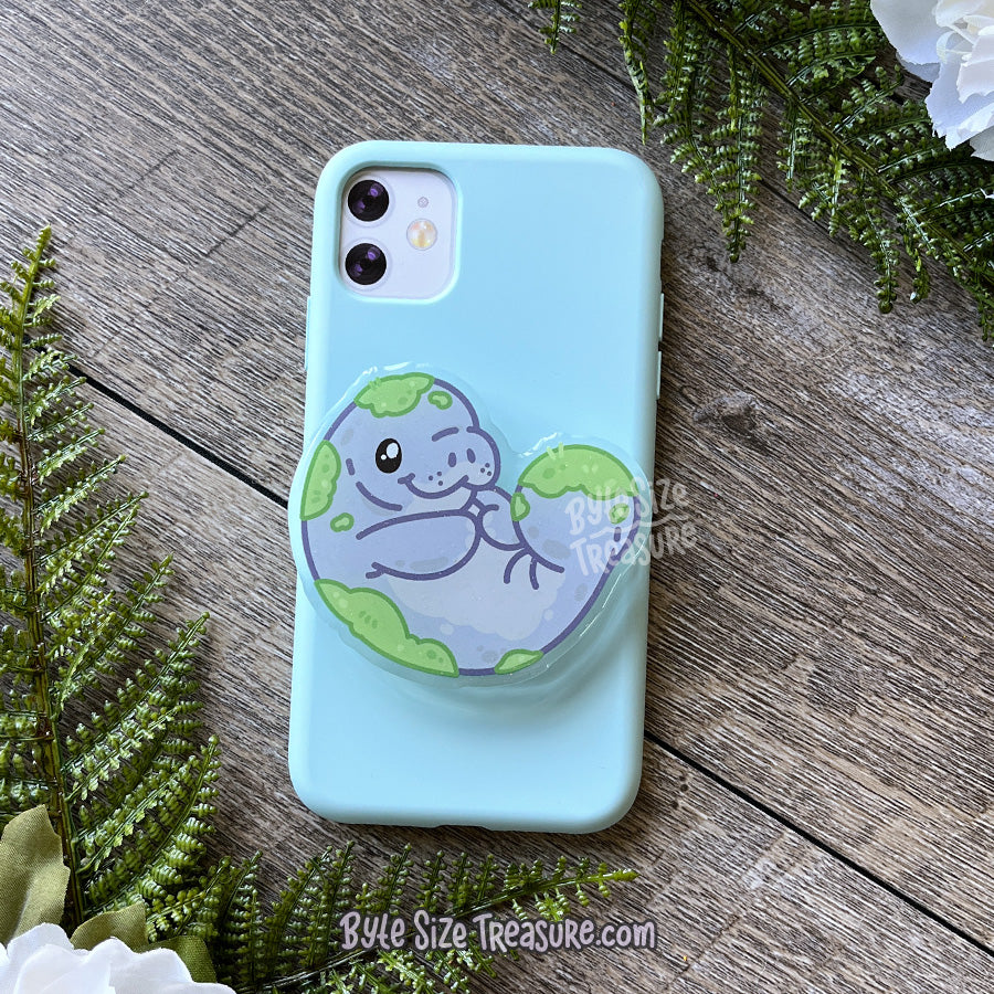 Manatee Acrylic Phone Holder