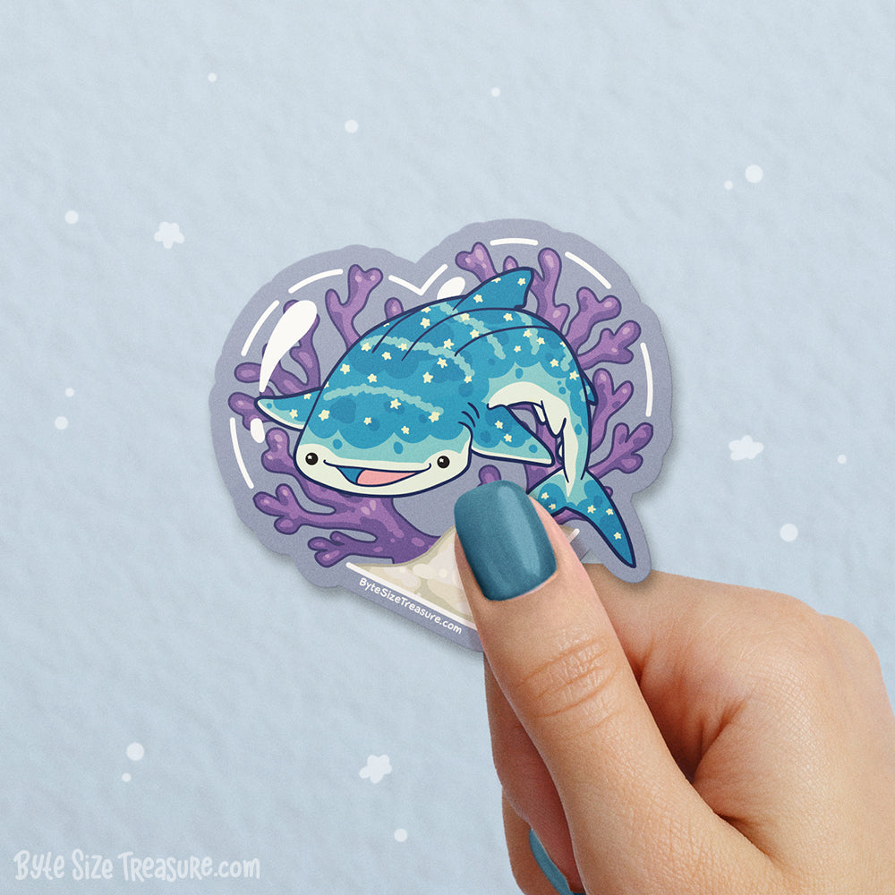 Whale Shark Vinyl Sticker