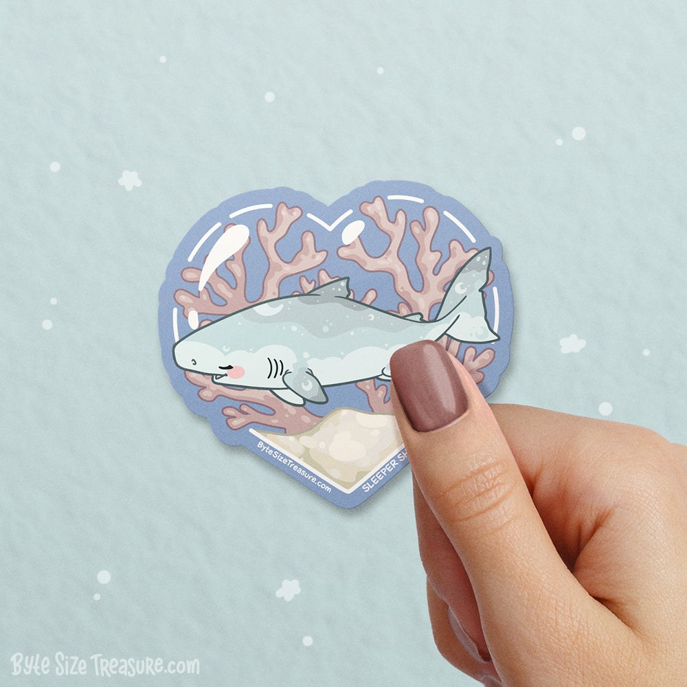 Sleeper Shark Vinyl Sticker