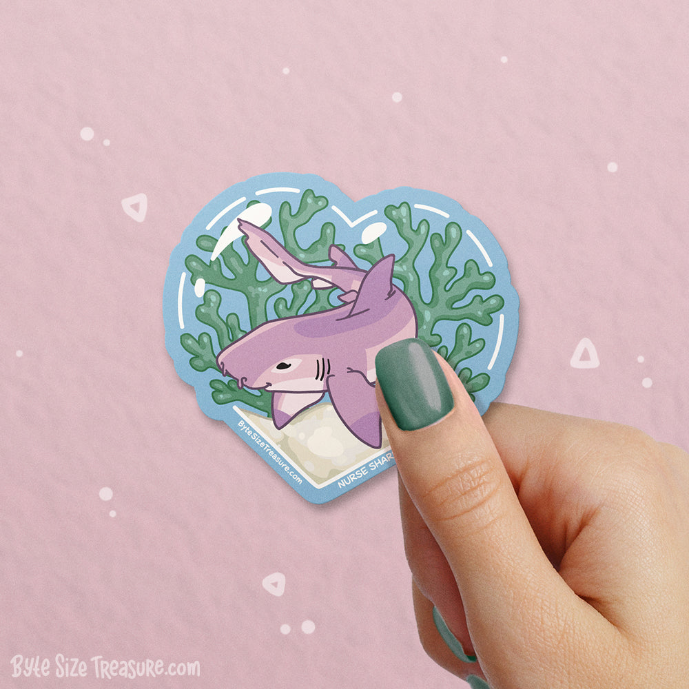 Nurse Shark Vinyl Sticker