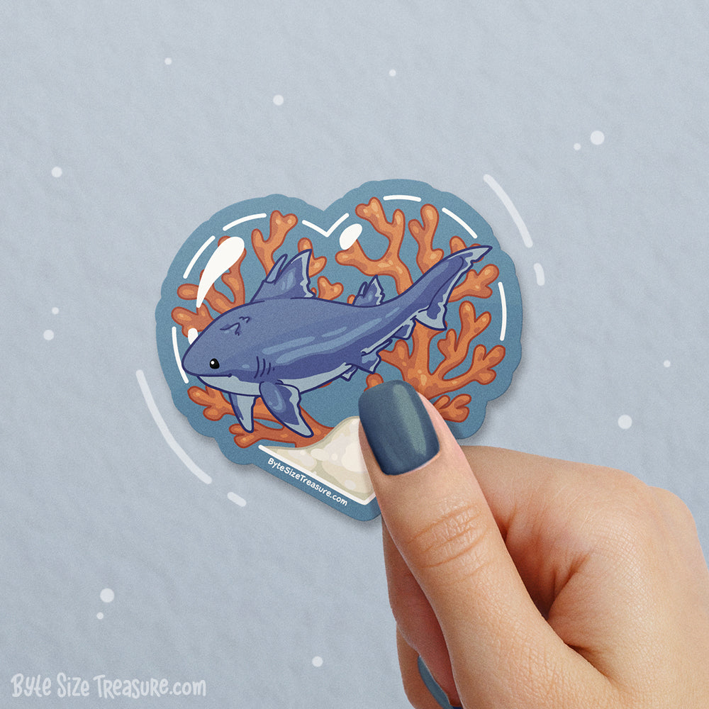Hybodus Vinyl Sticker