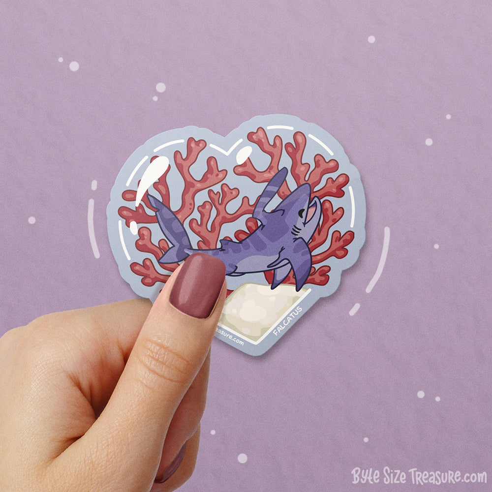Falcatus Vinyl Sticker