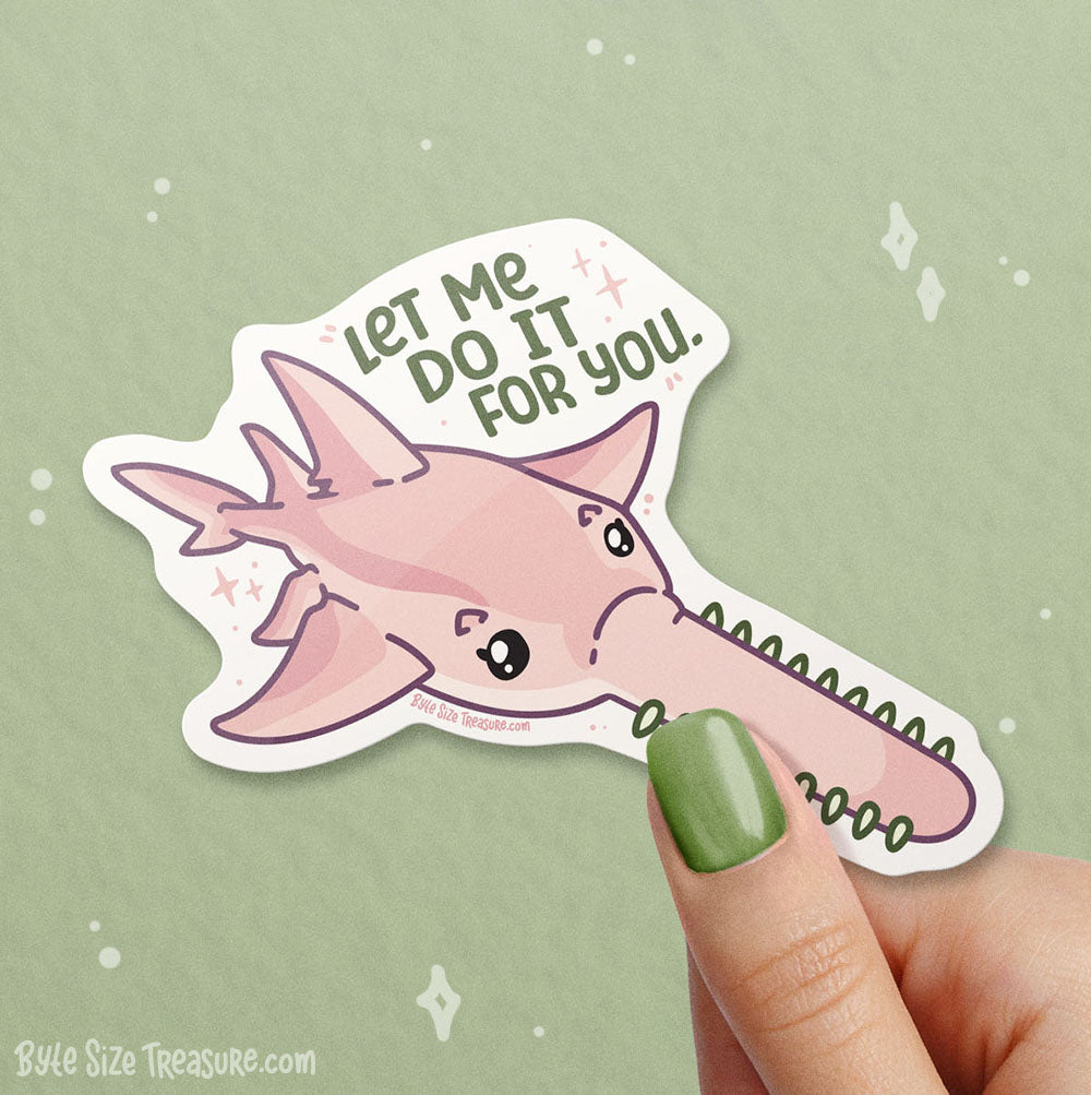Let Me Do It For You Vinyl Sticker