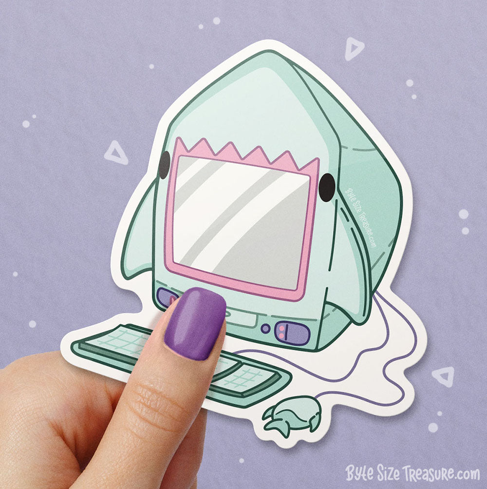Candy iShark Vinyl Sticker