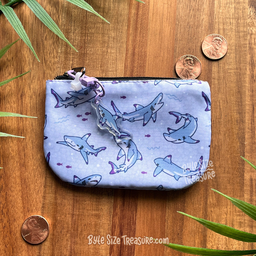 Blacktip Reef Shark Coin Purse