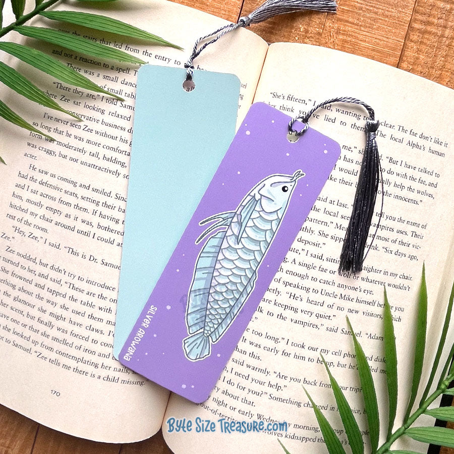 Silver Arowana Bookmark