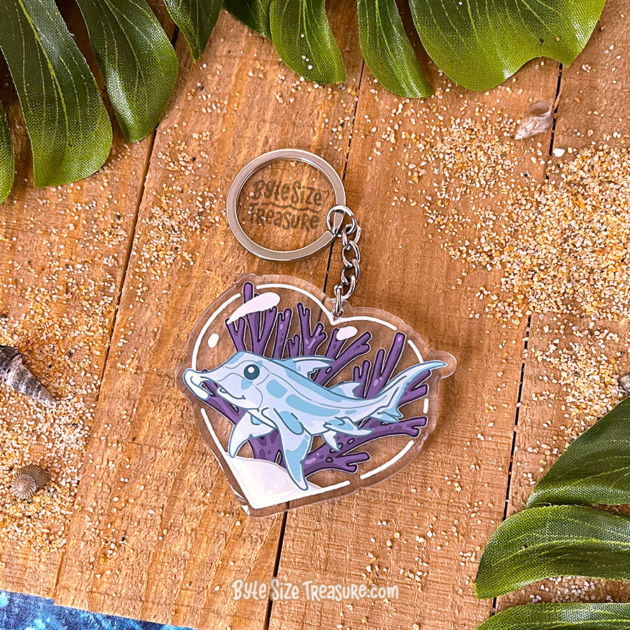 Australian Ghostshark Acrylic Keychain