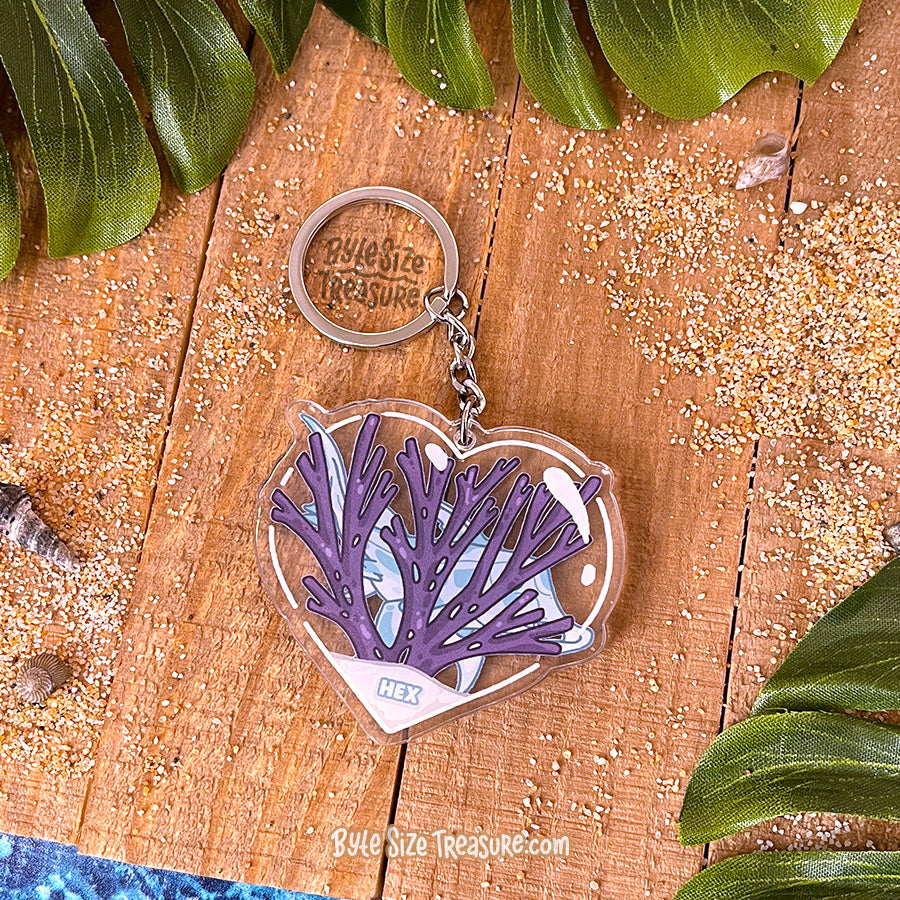 Australian Ghostshark Acrylic Keychain