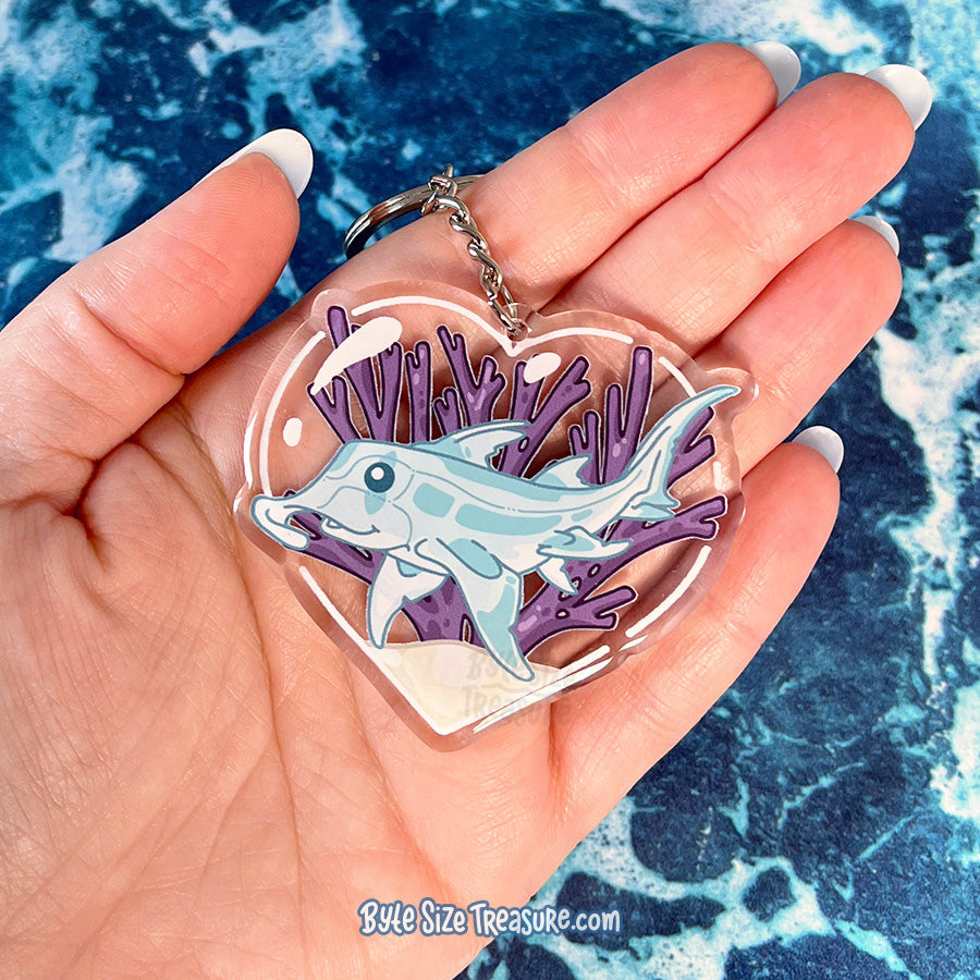 Australian Ghostshark Acrylic Keychain