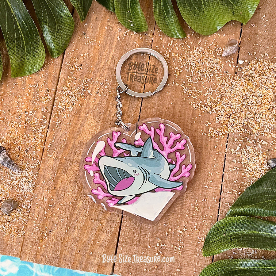 Basking Shark Acrylic Keychain