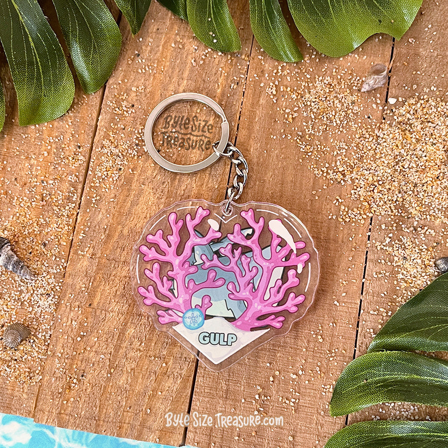 Basking Shark Acrylic Keychain