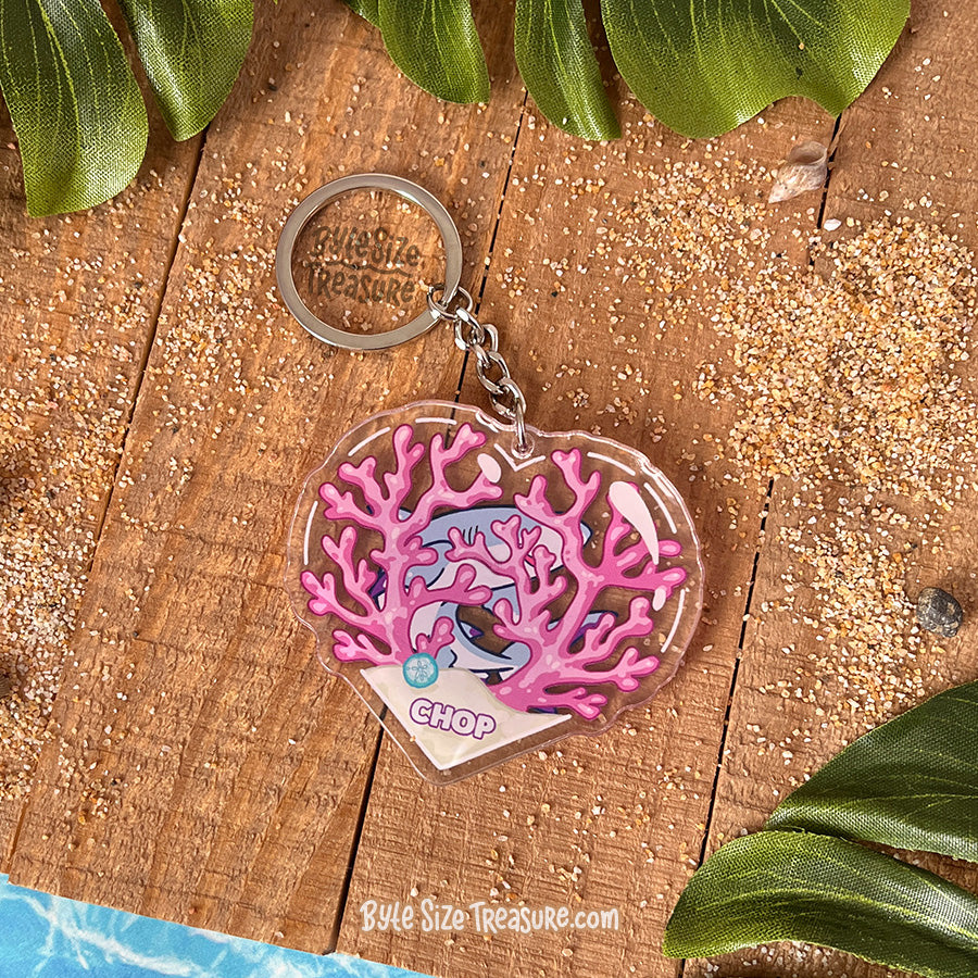 Blacktip Reef Shark Acrylic Keychain