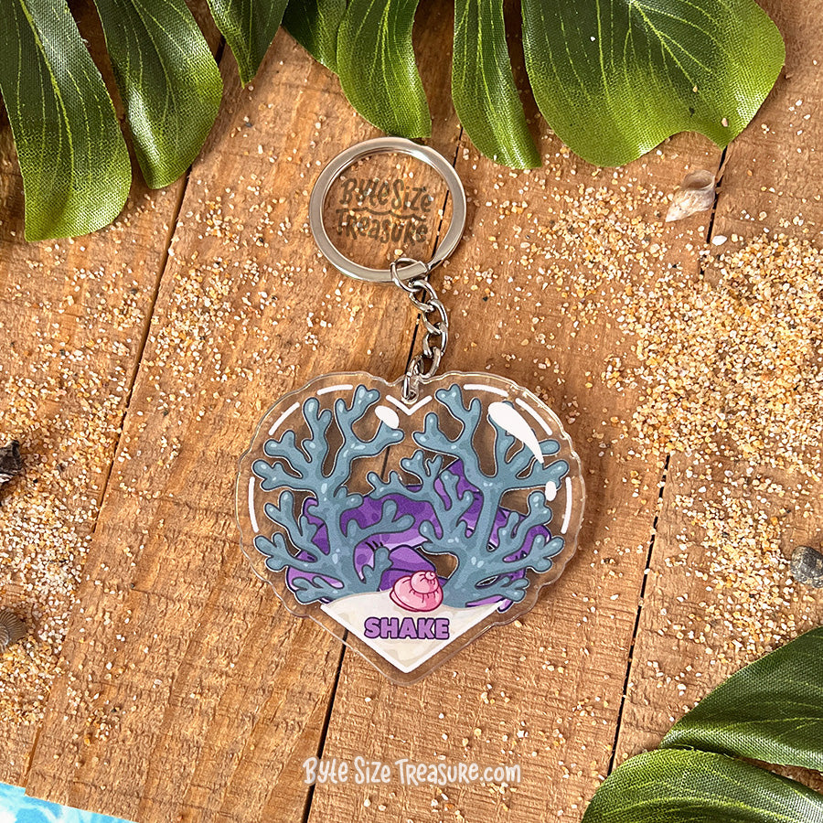 Blind Shark Acrylic Keychain