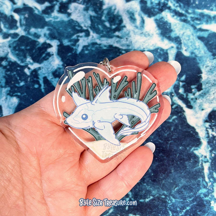 Blue Chimaera Acrylic Keychain