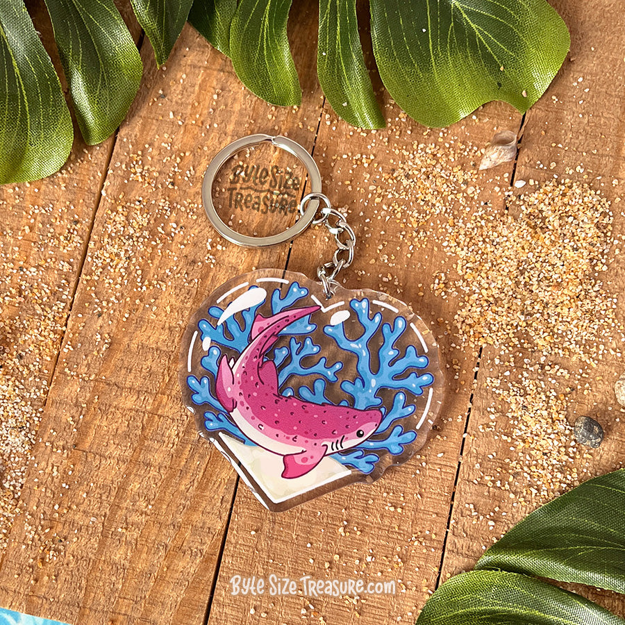 Bramble Shark Acrylic Keychain