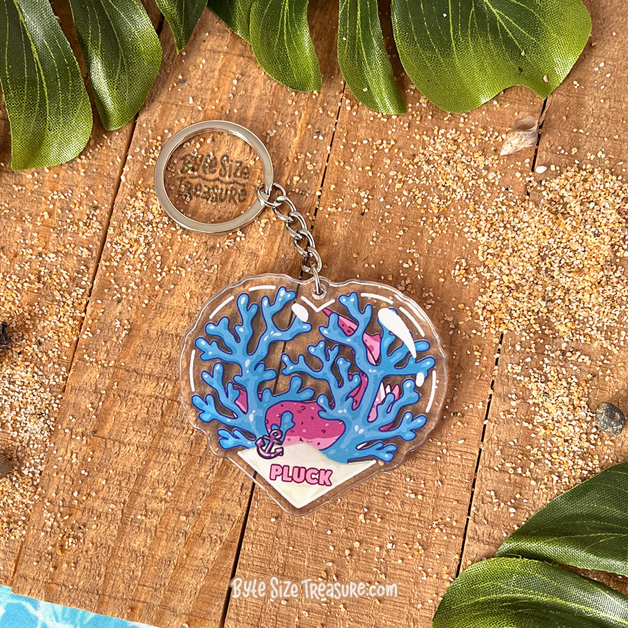 Bramble Shark Acrylic Keychain