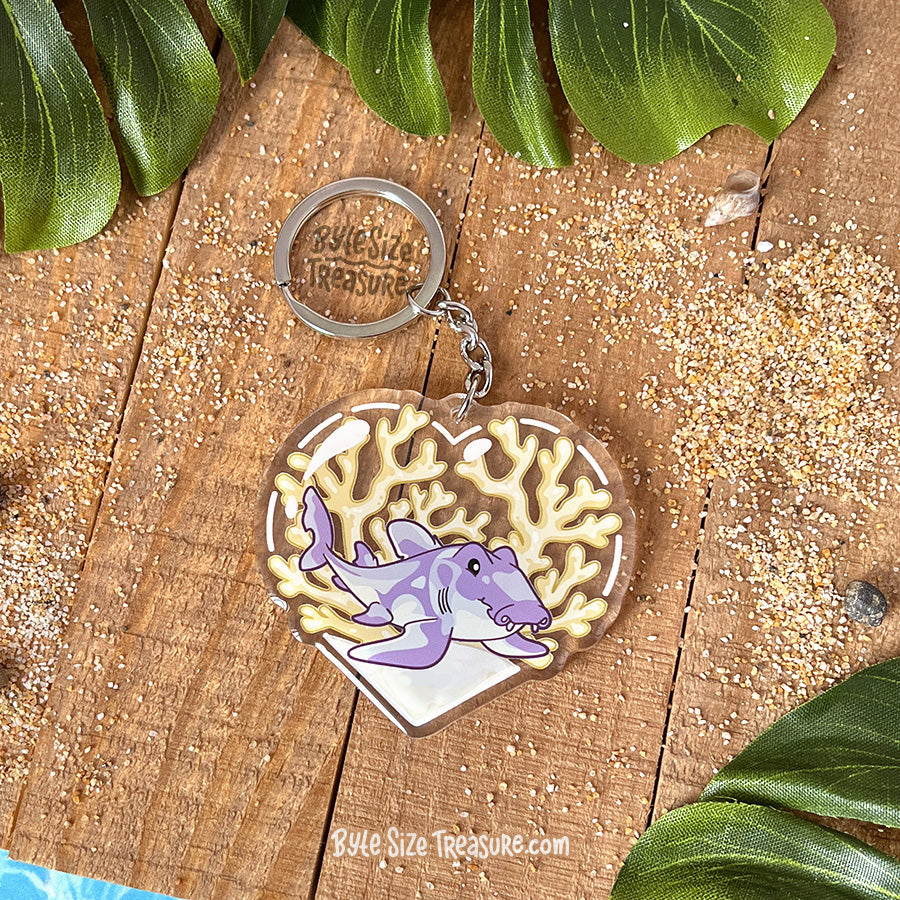 Port Jackson Shark Acrylic Keychain