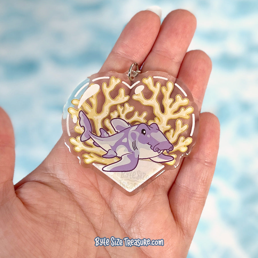 Port Jackson Shark Acrylic Keychain