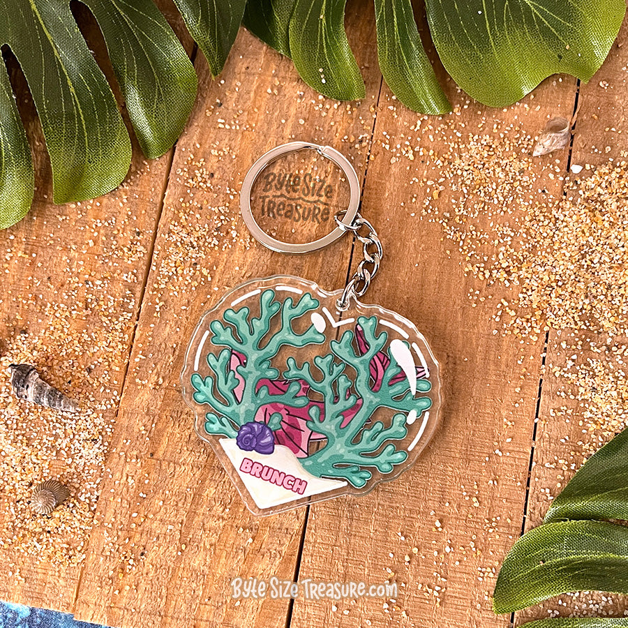 Cladoselache Acrylic Keychain