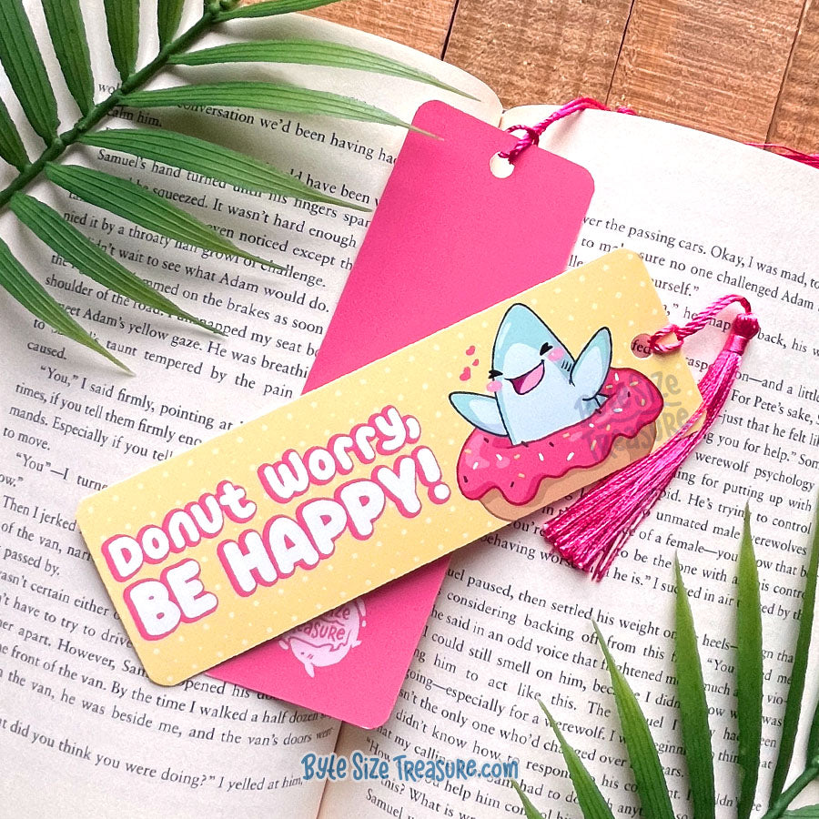 Donut Worry, Be Happy Bookmark