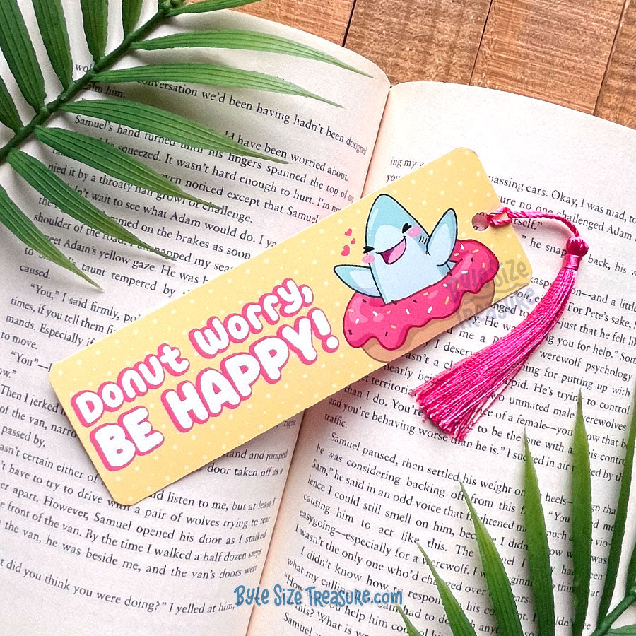 Donut Worry, Be Happy Bookmark