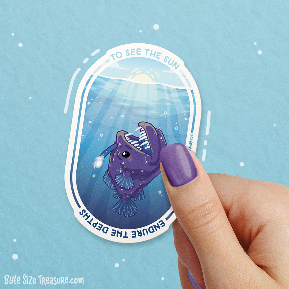Endure Depths Vinyl Sticker
