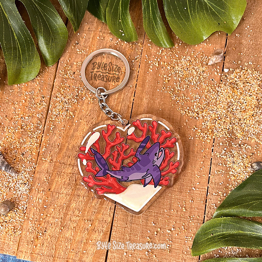 Falcatus Acrylic Keychain