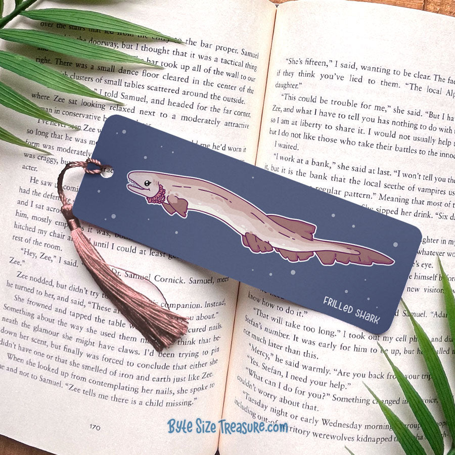 Frilled Shark Bookmark