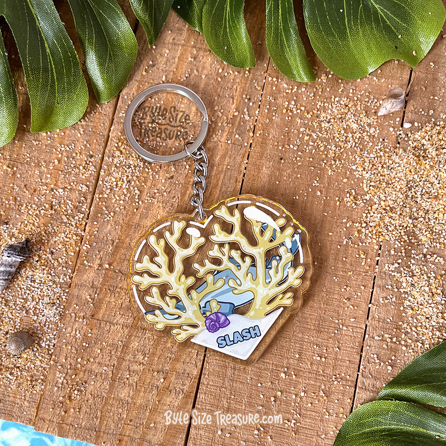 Gulper Shark Acrylic Keychain