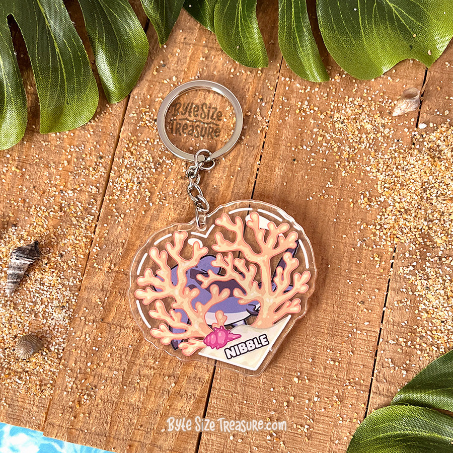 Hammerhead Shark Acrylic Keychain