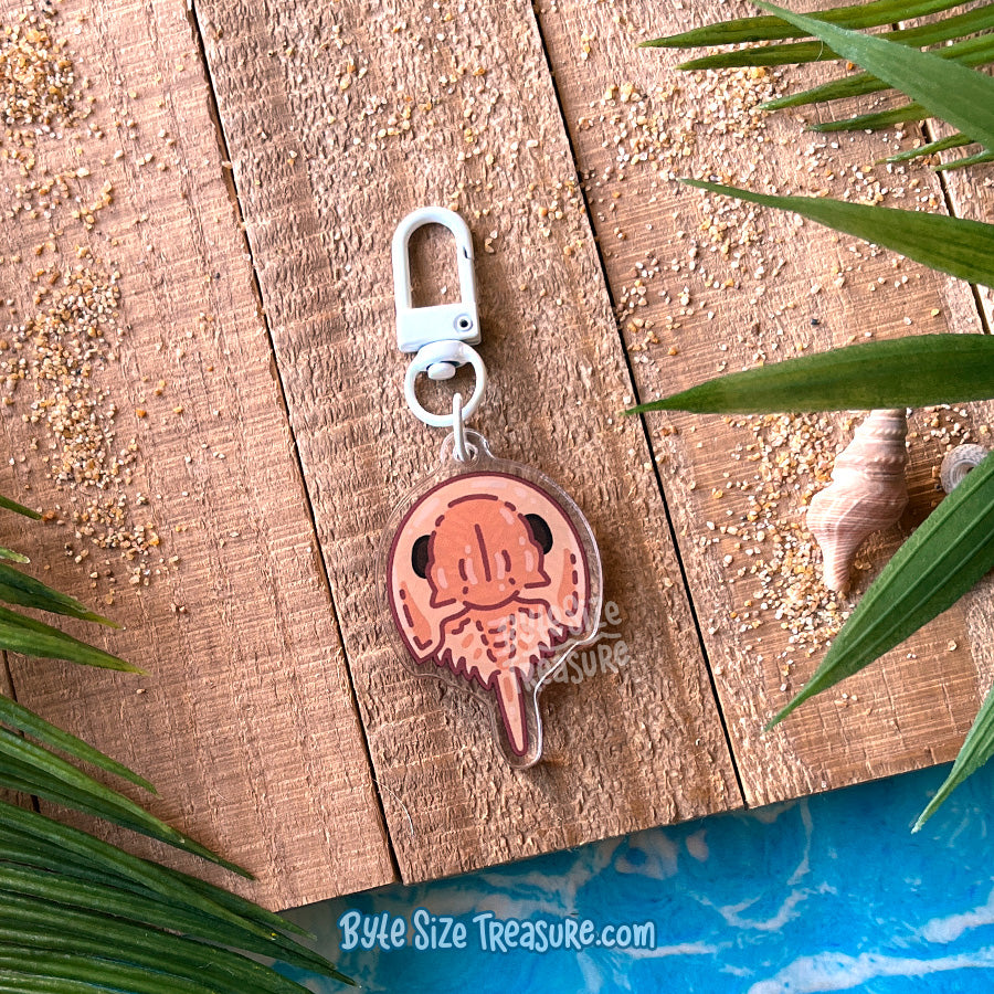 Flat Friend Charm: Horseshoe Crab