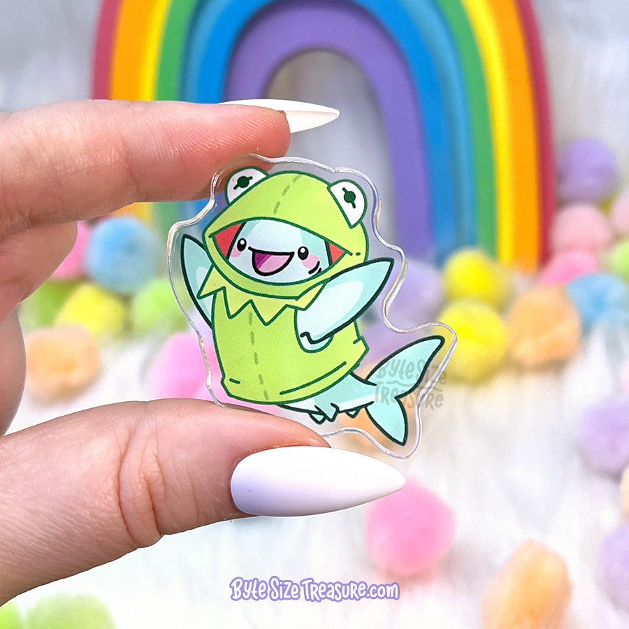 Kermie Costume Acrylic Pin