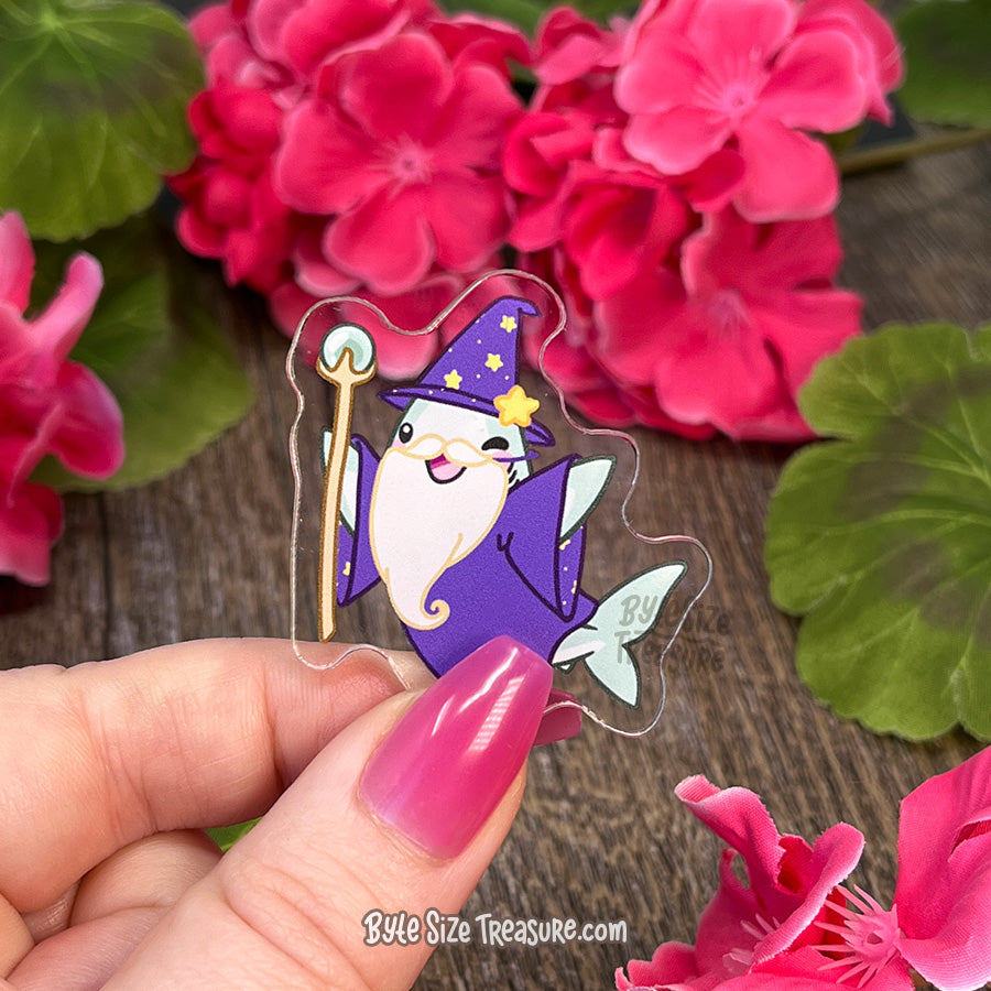 Merlin Costume Acrylic Pin