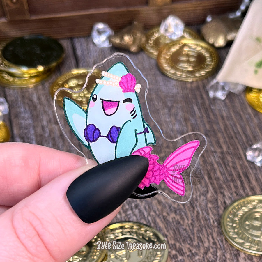 Siren Costume Acrylic Pin