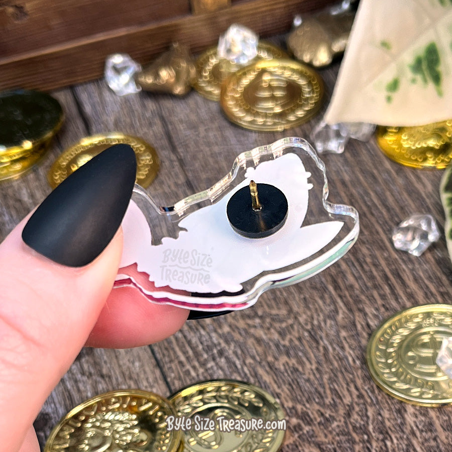 Siren Costume Acrylic Pin