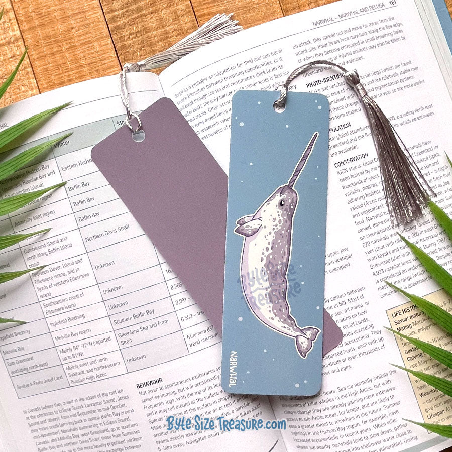 Narwhal Bookmark