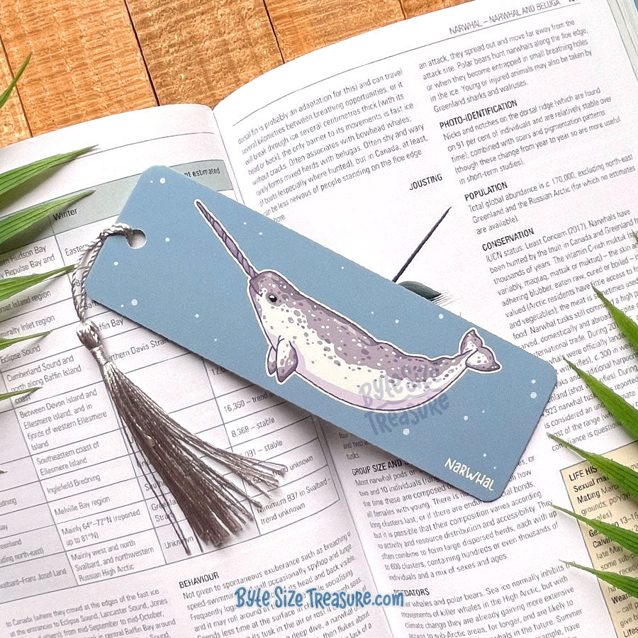 Narwhal Bookmark