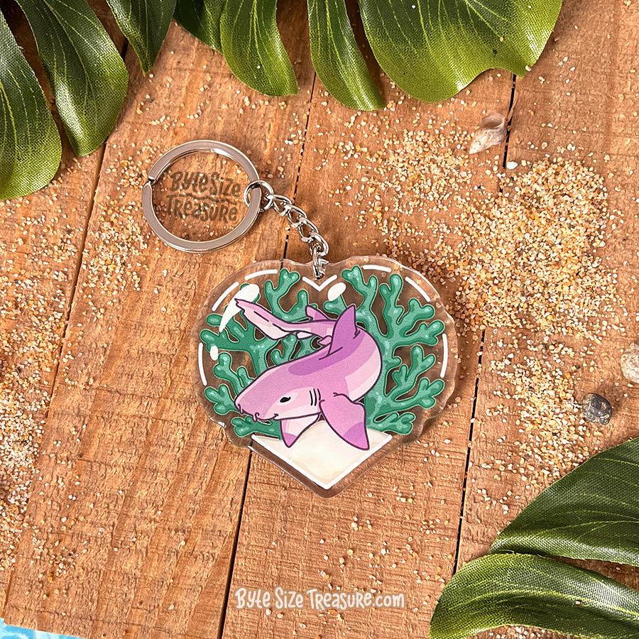 Nurse Shark Acrylic Keychain