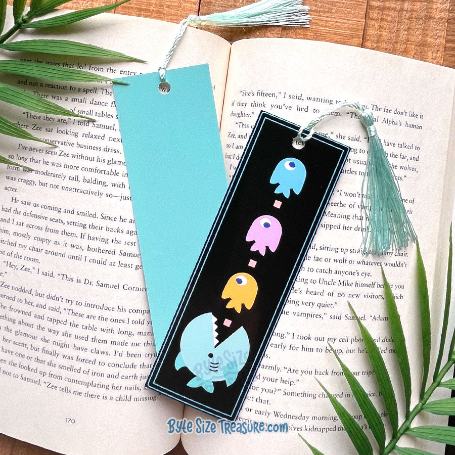 Pac-Shark Bookmark