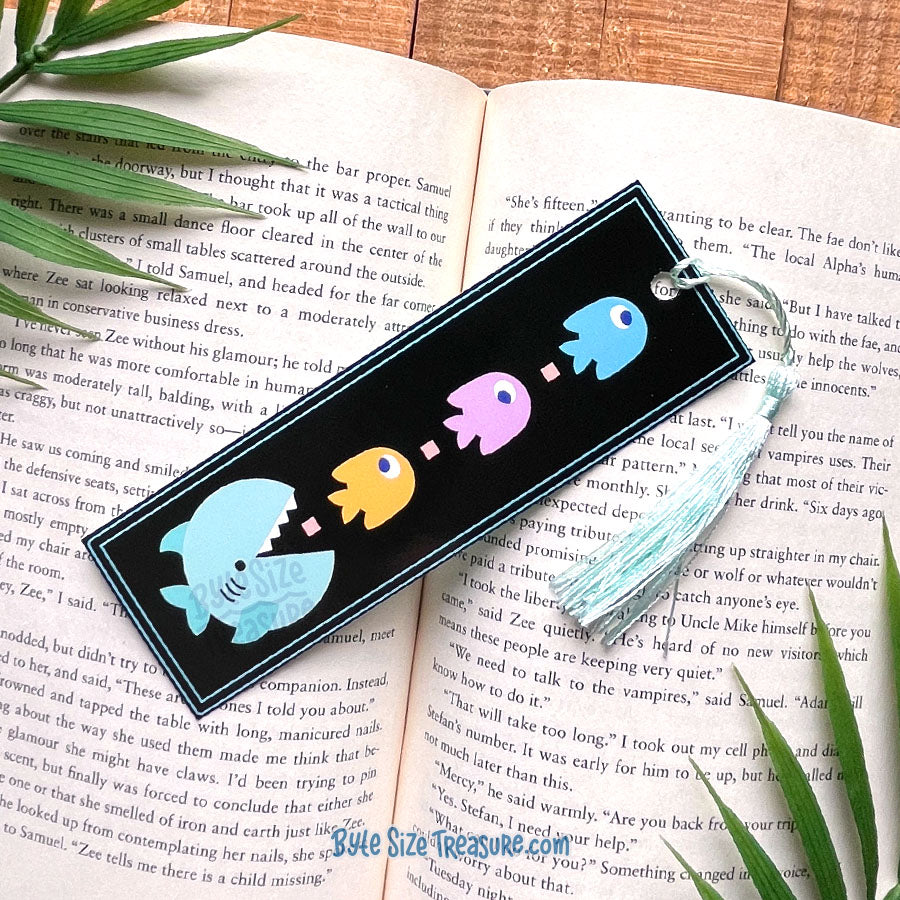 Pac-Shark Bookmark