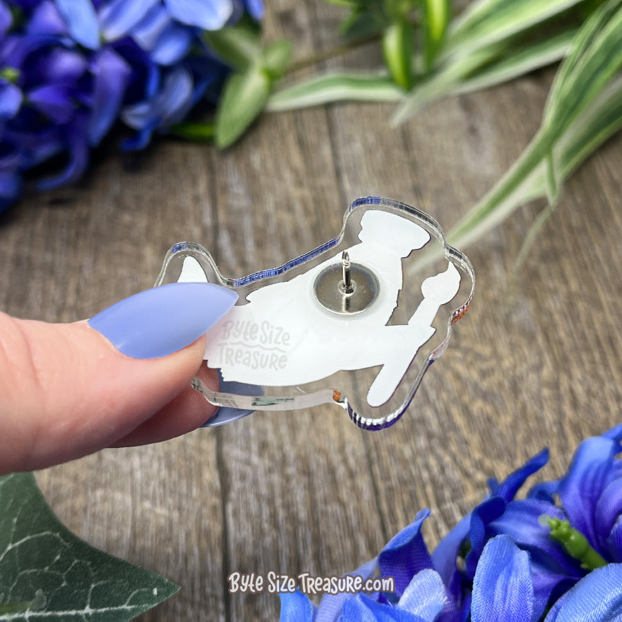 Paint Tube Costume Acrylic Pin