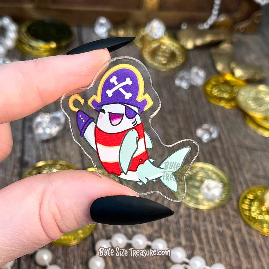 Pirate Costume Acrylic Pin