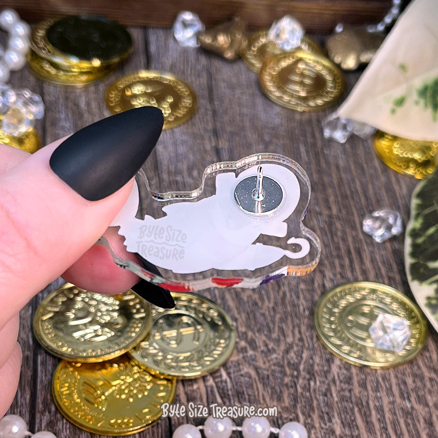 Pirate Costume Acrylic Pin