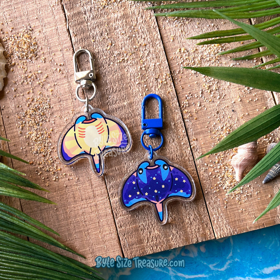 Flat Friend Charms: Rays