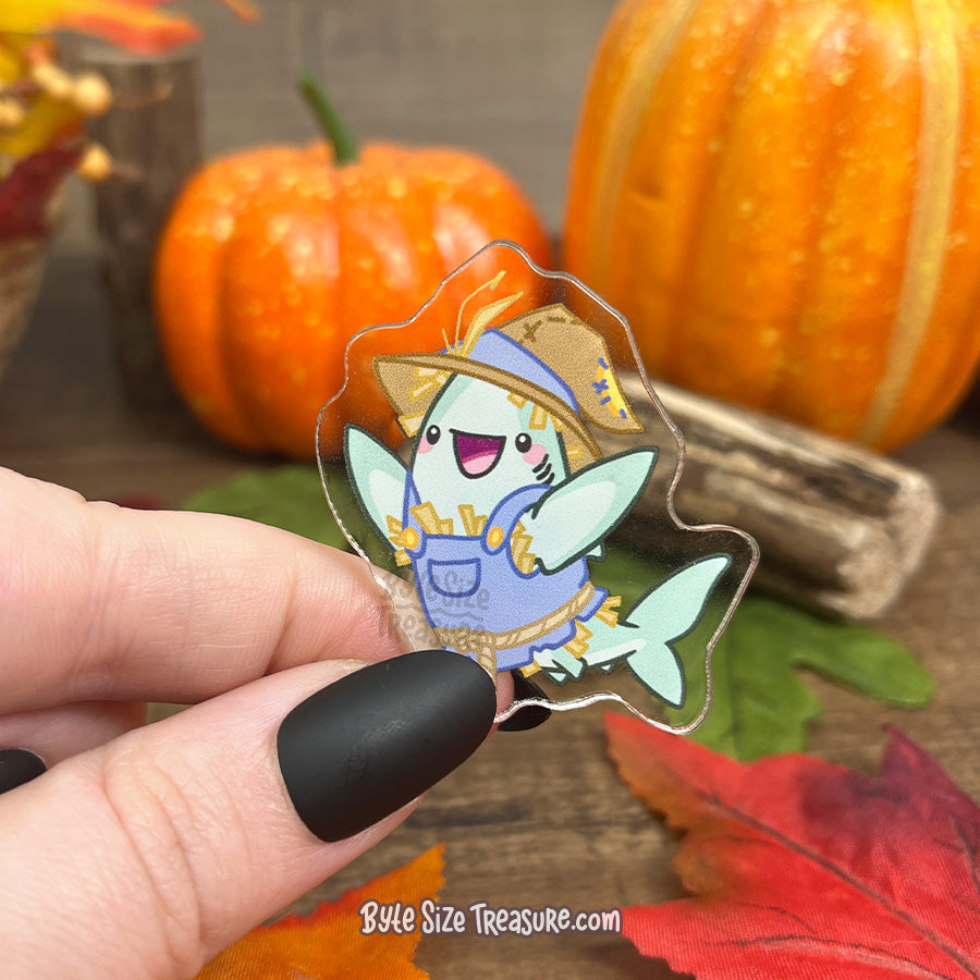 Scarecrow Costume Acrylic Pin