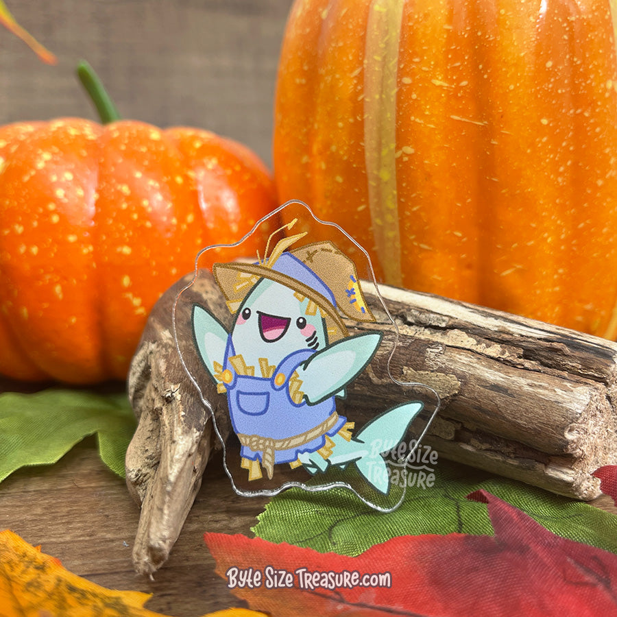 Scarecrow Costume Acrylic Pin